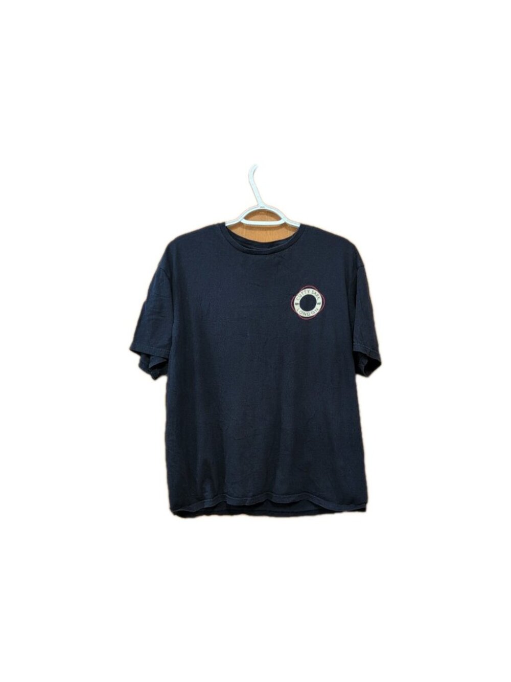 Royal Museums Greenwich Gildan Shirt Mens L Black Short Sleeve Cutty Sark Logo